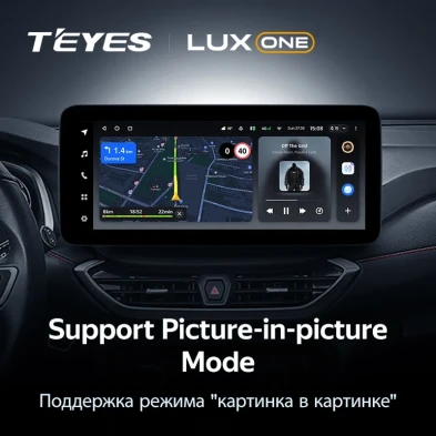 Штатная магнитола Teyes LUX ONE 4/64 Chevrolet Orlando 2 (2018-2023) Тип-B