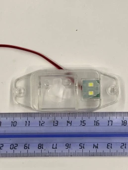 Адаптер под заднюю камеру в подсветку номера Toyota Prado 120 (запаска на двери)