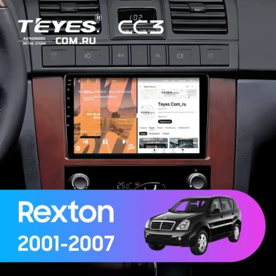 Штатная магнитола Teyes CC3 4/32 SsangYong Rexton 1 Y200 (2001-2007)