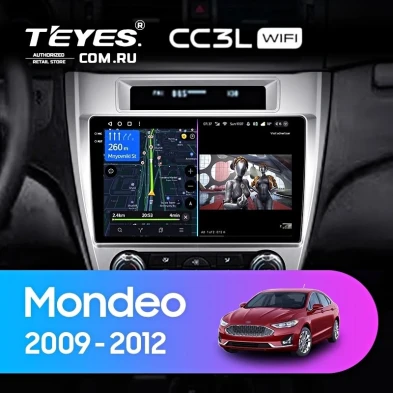 Штатная магнитола Teyes CC3L WiFi 2/32 Ford Mondeo (2009-2012) F3 (US EDITION)