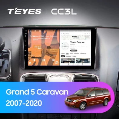 Штатная магнитола Teyes CC3L 4/64 Dodge Grand 5 Caravan (2007-2020)