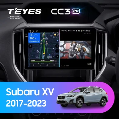 Штатная магнитола Teyes CC3 2K 4/64 Subaru XV (2017-2023)