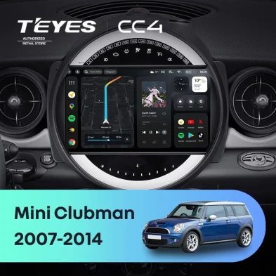 Штатная магнитола Teyes CC4 6/64 Mini Clubman 1 R55 (2007-2014) F1