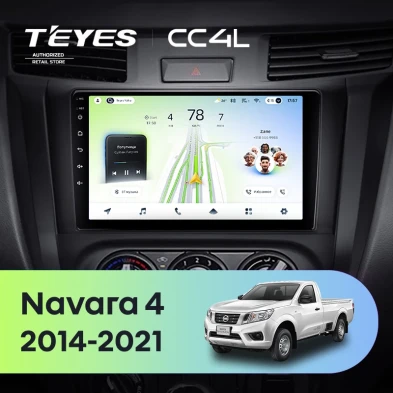 Штатная магнитола Teyes CC4L 6/64 Nissan Navara D23 IV (2014-2021) Тип-A