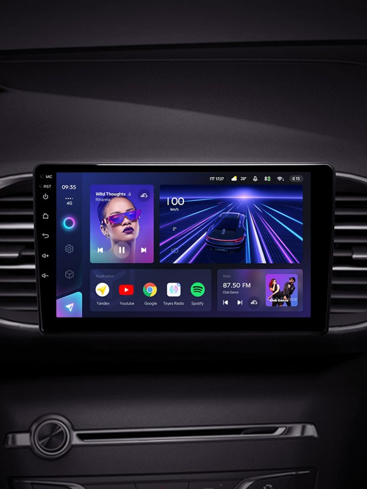 Штатная магнитола Teyes CC3 4/32 Peugeot 308 T9 308S (2013-2017)