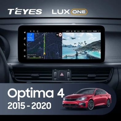 Штатная магнитола Teyes LUX ONE 360 6/128 Kia Optima 4 JF (2015-2020) Тип-B