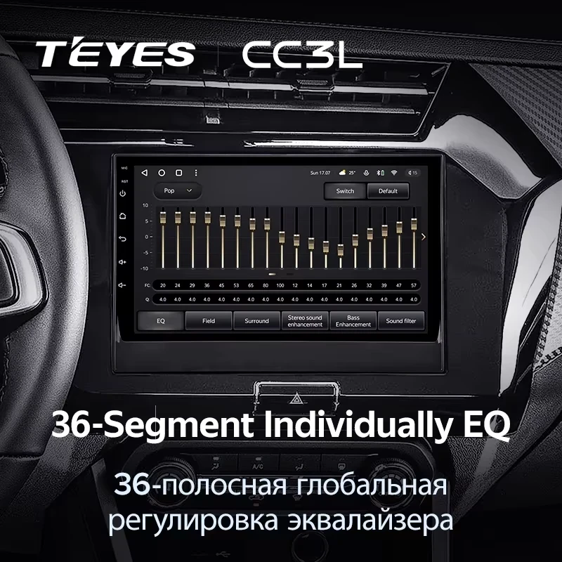 Штатная магнитола Teyes CC3L 4/32 Chery Tiggo 3x 1 (2021-2023)