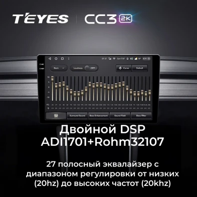 Штатная магнитола Teyes CC3 2K 360 6/128 Kia Sportage 5 (2021-2026) F1