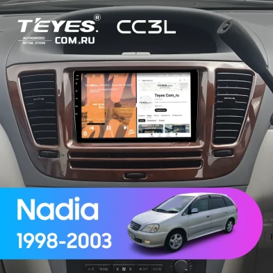 Штатная магнитола Teyes CC3L 4/32 Toyota Nadia (1998-2003)
