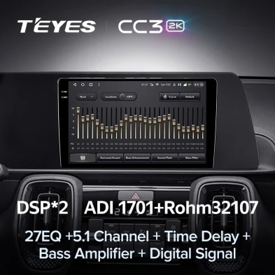 Штатная магнитола Teyes CC3 2K 4/32 Kia Sonet (2020-2022)