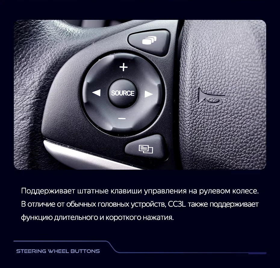 Штатная магнитола Teyes CC3L 4/32 Honda Jazz 3 (2015-2020) Тип-A Правый руль