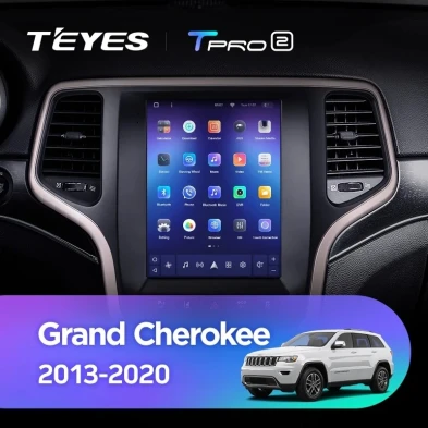 Штатная магнитола Tesla style Teyes TPRO 2 3/32 Jeep Grand Cherokee WK2 (2013-2020)