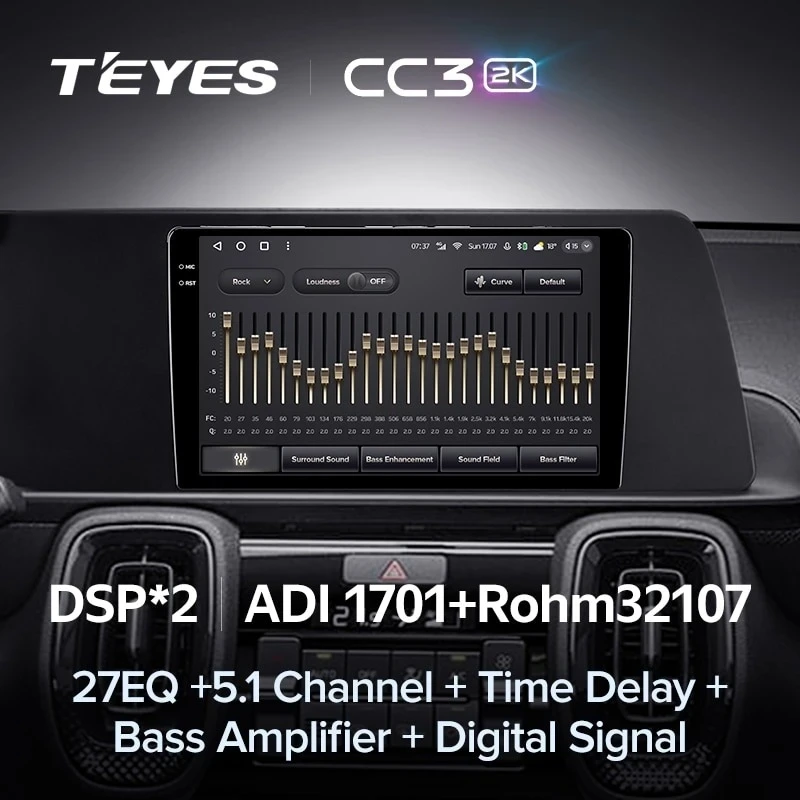 Штатная магнитола Teyes CC3 2K 6/128 Kia Sonet (2020-2022)