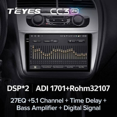 Штатная магнитола Teyes CC3 2K 6/128 Volkswagen Sharan (2010-2024)