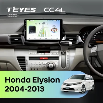 Штатная магнитола Teyes CC4L 6/64 Honda Elysion (2004-2013)