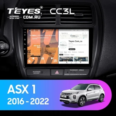 Штатная магнитола Teyes CC3L 4/32 Mitsubishi ASX (2016-2026) Тип-A