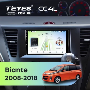 Штатная магнитола Teyes CC4L 6/64 Mazda Biante (2008-2018)