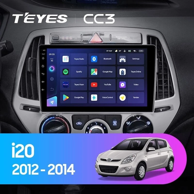 Штатная магнитола Teyes CC3 4/32 Hyundai i20 2 (2012-2014)