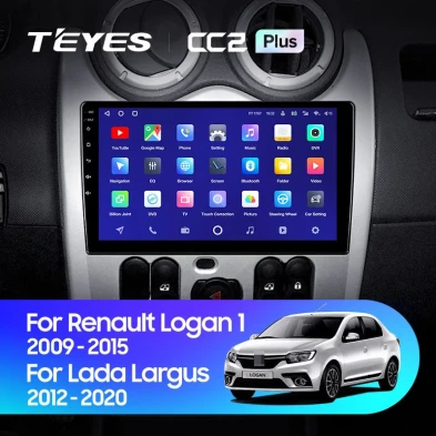Штатная магнитола Teyes CC2L Plus 2/32 Lada Largus (2012-2020)
