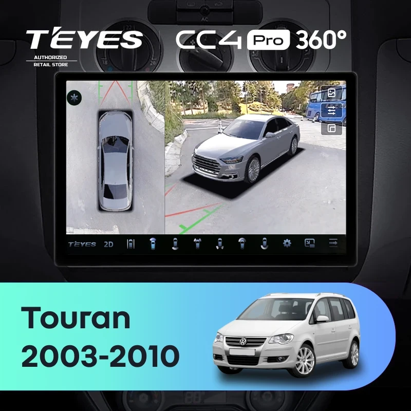 Штатная магнитола Teyes CC4 Pro 360 12/256 Peugeot 3008 1 (2009-2016) F2 (11")