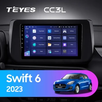Штатная магнитола Teyes CC3L 4/32 Suzuki Swift 6 (2023-2026)