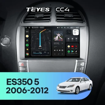 Штатная магнитола Teyes CC4 8/128 Lexus ES350 5 V XV40 (2006-2012) Тип-C
