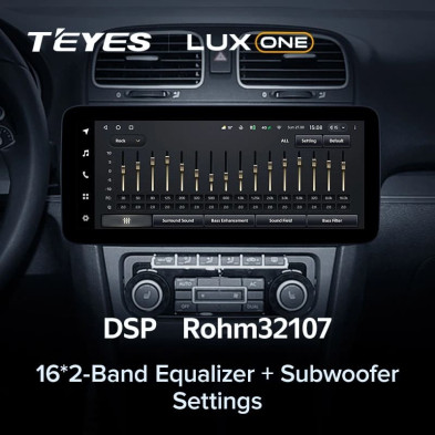 Штатная магнитола Teyes LUX ONE 4/64 Skoda Fabia 2 (2007-2014)