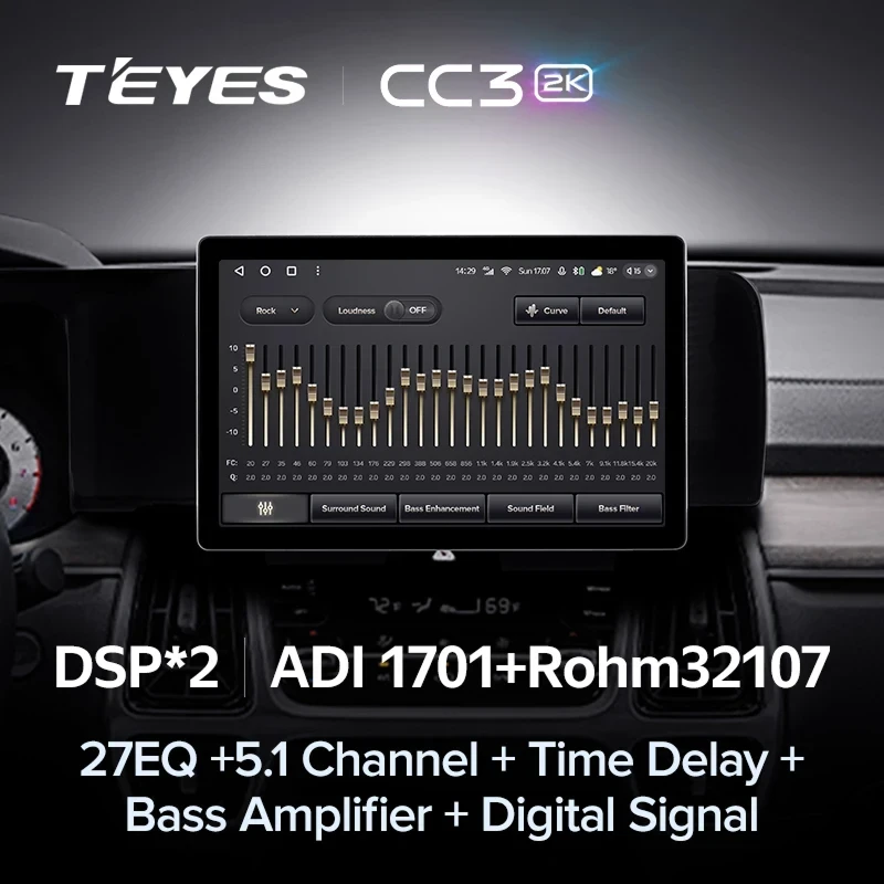 Штатная магнитола Teyes CC3 2K 6/128 Kia Sorento 4 MQ4 (2020-2024) (13" с кнопками)