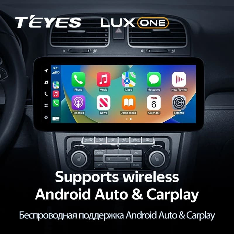 Штатная магнитола Teyes LUX ONE 4/64 Volkswagen Scirocco (2008-2015)