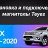Штатная магнитола Teyes CC3 2K 6/128 Honda Fit 3 GP GK (2013-2020) Тип-B Правый руль