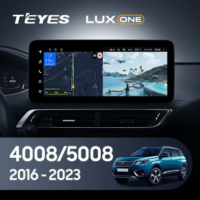 Штатная магнитола Teyes LUX ONE 4/64 Peugeot 4008 (2016-2023)