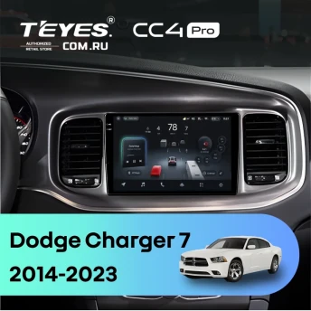 Штатная магнитола Teyes CC4 Pro 12/256 Dodge Charger 7 (2014-2023)