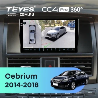 Штатная магнитола Teyes CC4 Pro 360 12/256 Lifan Cebrium (720) (2014-2018)