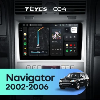 Штатная магнитола Teyes CC4 8/128 Lincoln Navigator (2002-2006)