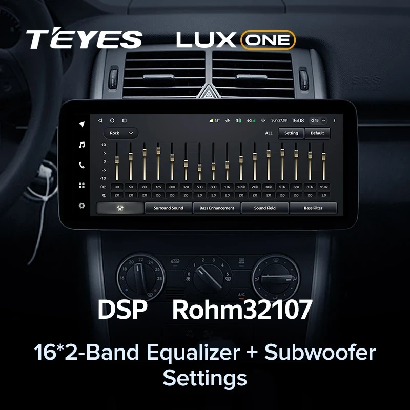 Штатная магнитола Teyes LUX ONE 360 6/128 Mercedes-Benz B-Class T245 W245 (2005-2011) Universal