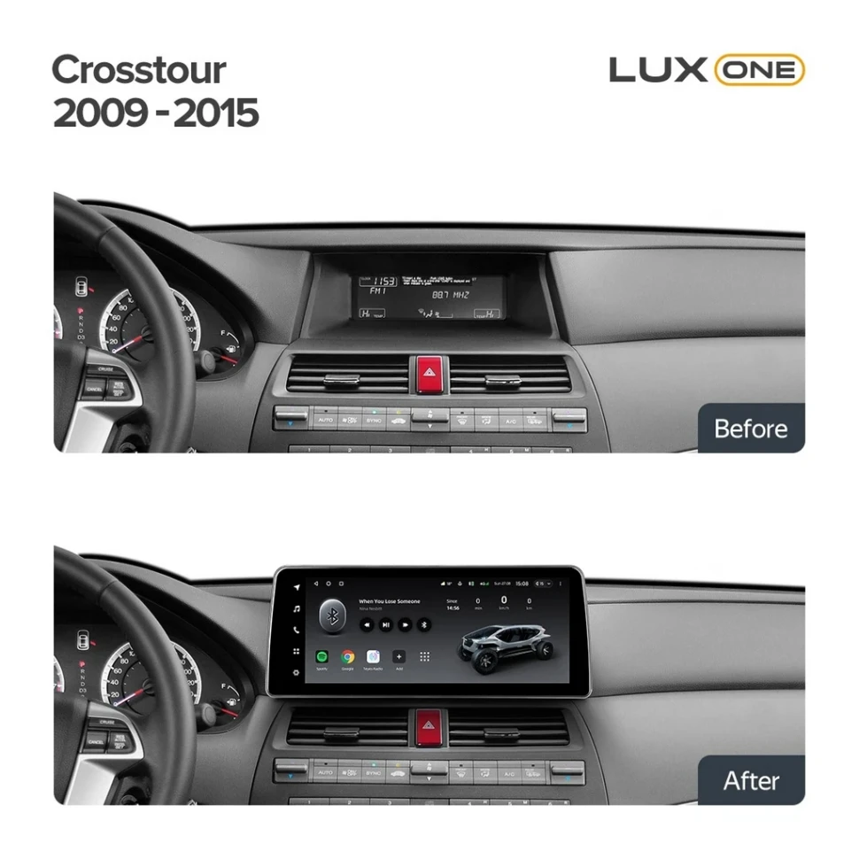 Переходная рамка Honda Crosstour 1 TF (2009-2015) (12,3")