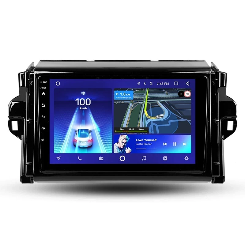 Переходная рамка Toyota Fortuner 2 (2015-2024) (9")