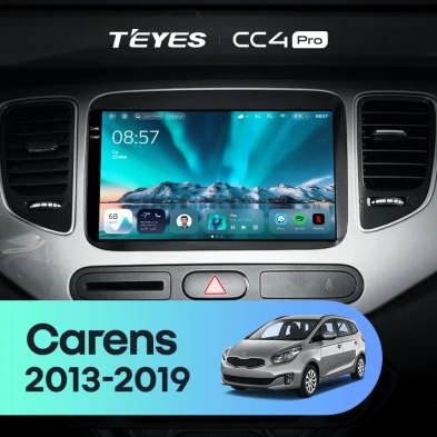 Штатная магнитола Teyes CC4 Pro 8/128 Kia Carens RP 3 (2013-2019)