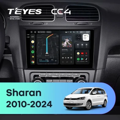 Штатная магнитола Teyes CC4 6/64 Volkswagen Sharan (2010-2024)