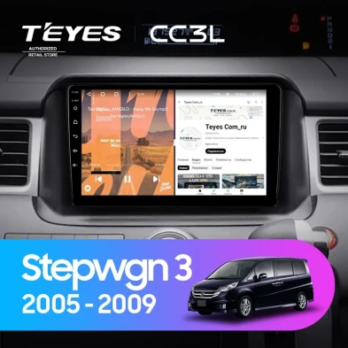 Штатная магнитола Teyes CC3L 4/32 Honda Stepwgn 3 (2005-2009) Правый руль