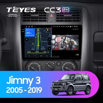 Штатная магнитола Teyes CC3 2K 4/64 Suzuki Jimny 3 (2005-2019)