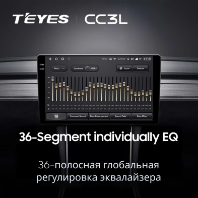 Штатная магнитола Teyes CC3L 4/64 Lada Vesta NG (2023-2026) Тип-B (глянец)