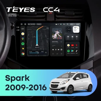 Штатная магнитола Teyes CC4 6/64 Chevrolet Spark M300 (2009-2016) F1