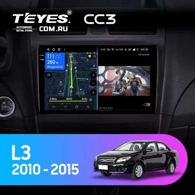 Штатная магнитола Teyes CC3 4/32 BYD L3 (2010-2015)