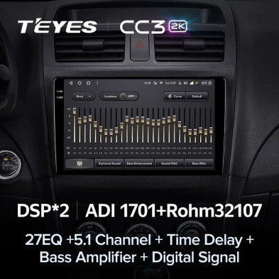 Штатная магнитола Teyes CC3 2K 4/64 BYD L3 (2010-2015)
