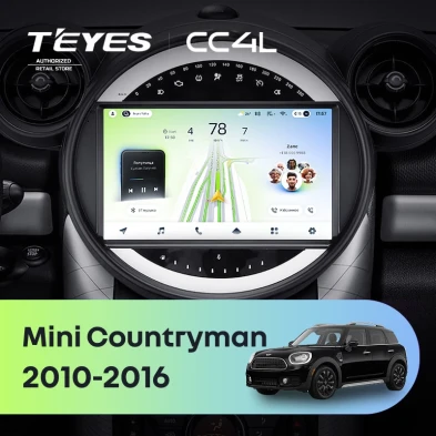 Штатная магнитола Teyes CC4L 6/64 Mini Countryman (R60) (2010-2016) F2